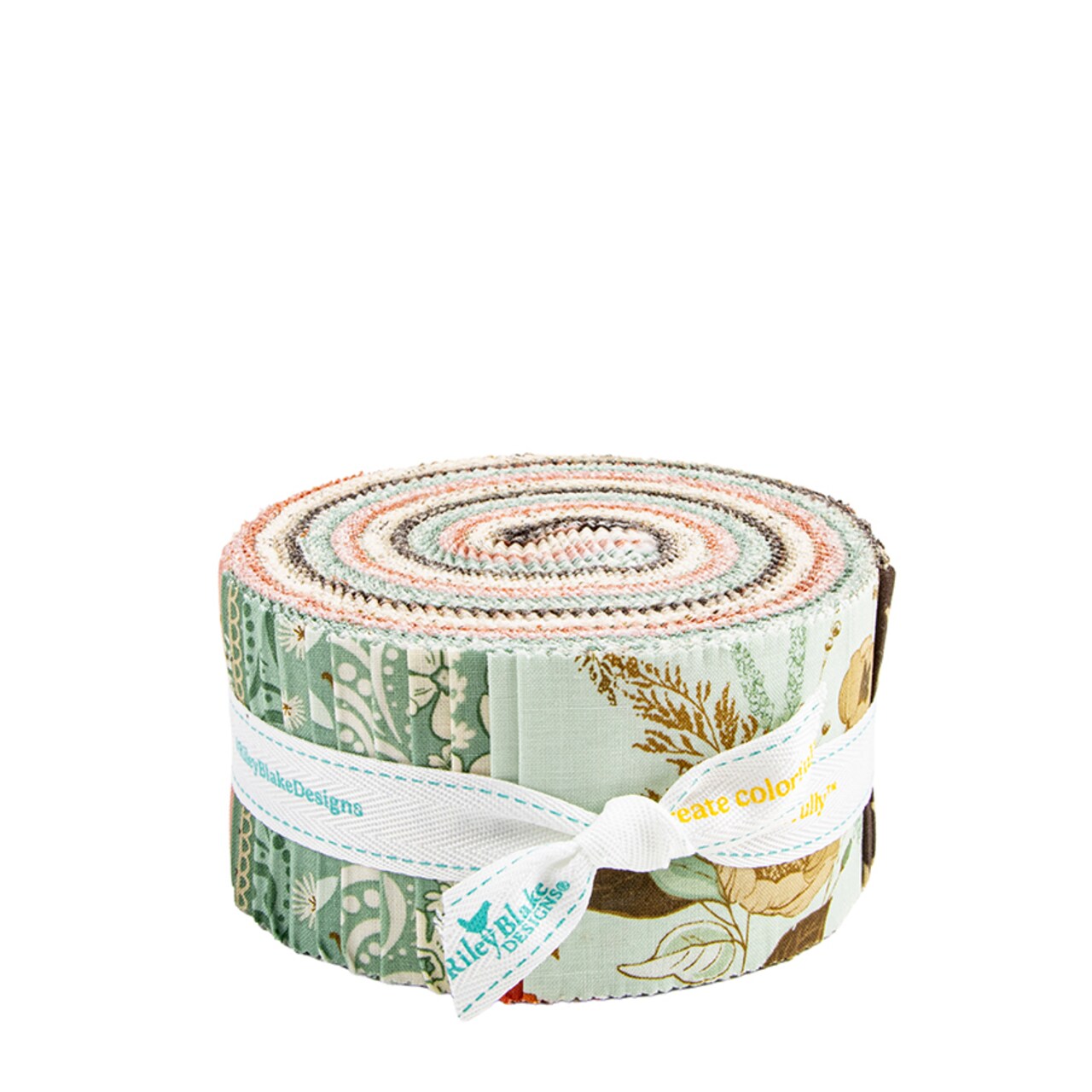 Morning Latte 2.5" Strip Roll (Jelly Roll / Rolie Polie) by Sandy Gervais for Riley Blake (RP-16920-40)